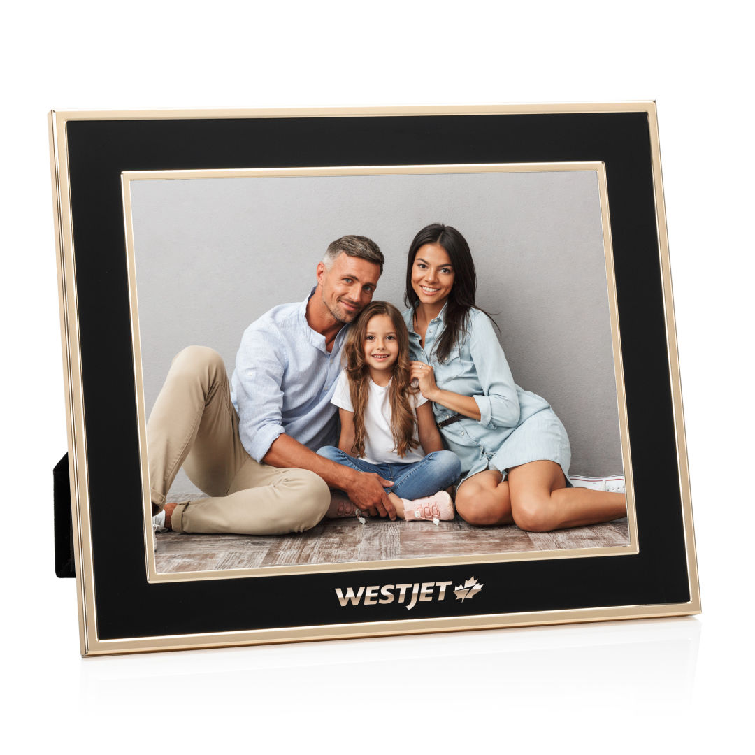 Grenada Frame - Black/Rose Gold