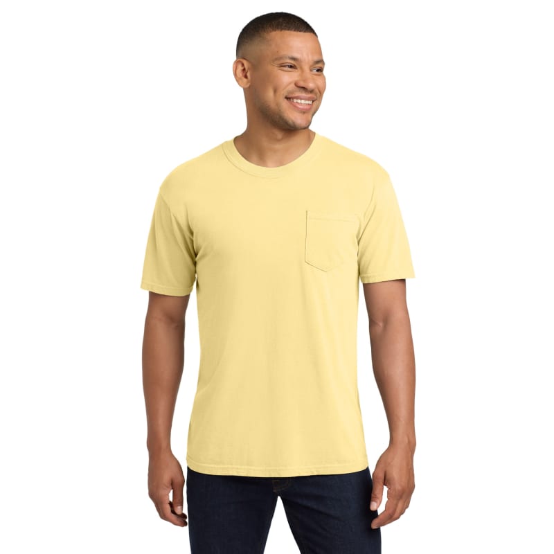 COMFORT COLORS Heavyweight Ring Spun Pocket Tee. 42