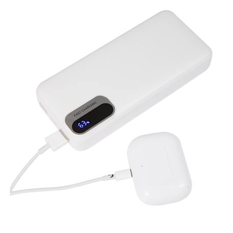Laptop Power 20,000 mAh PD Power Bank with Cables 63
