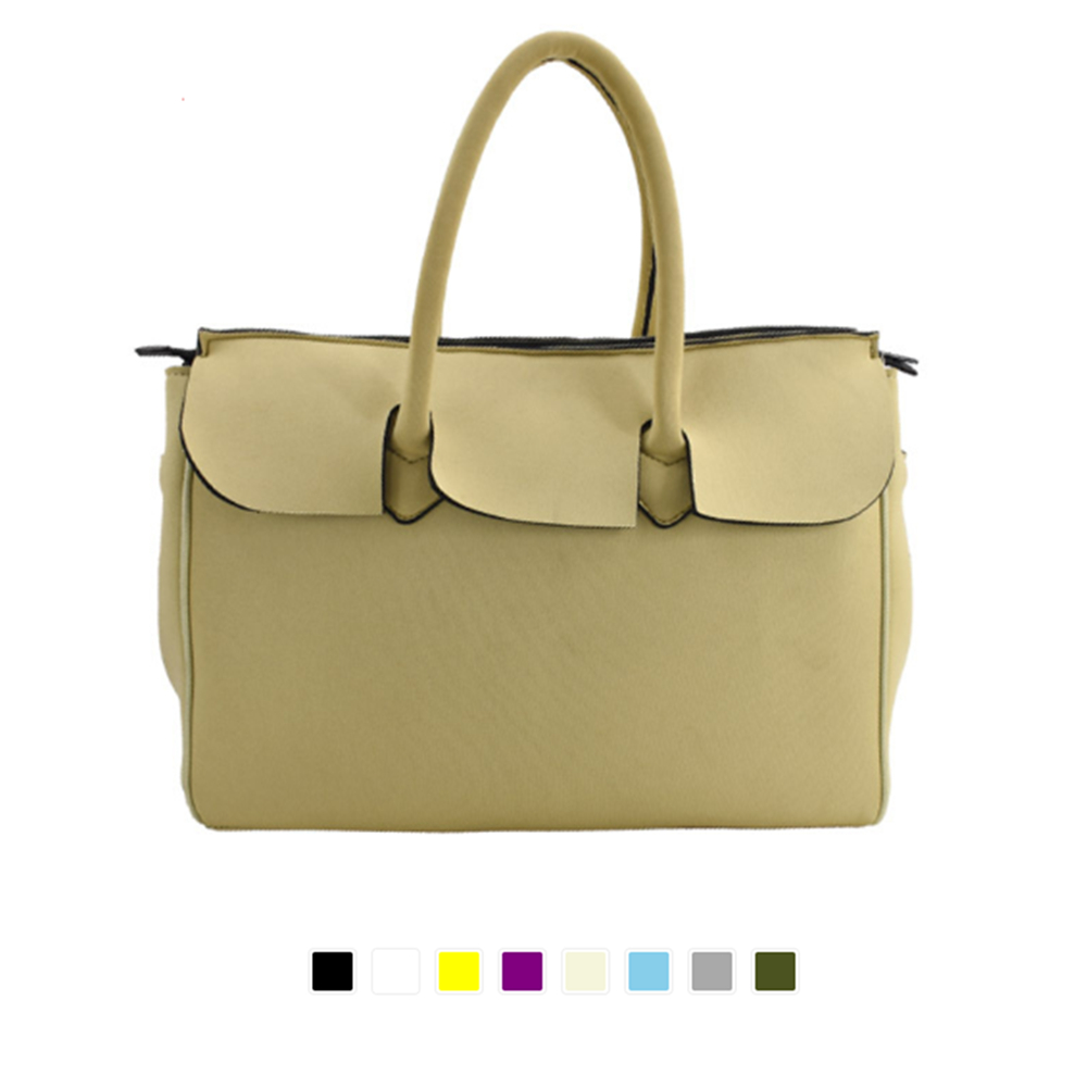 Neoprene Trendy Bag With Zipper Closure 7