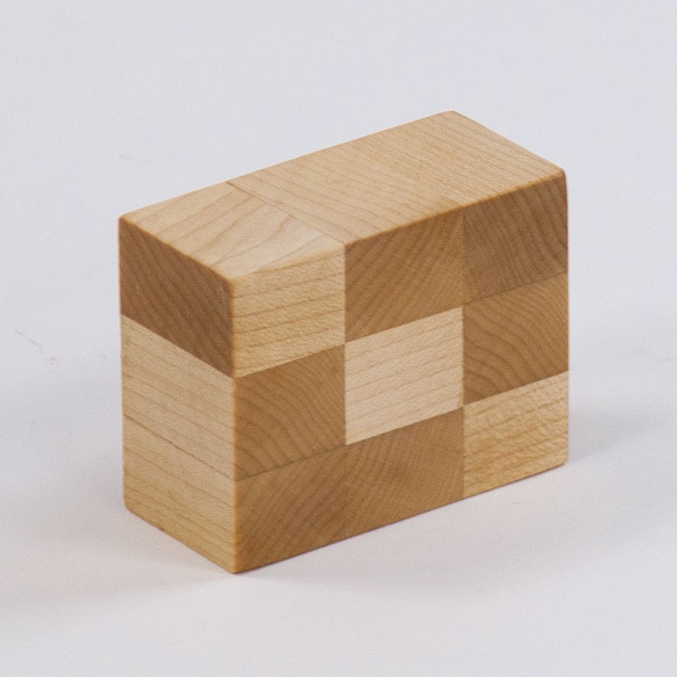 Wood Riser - 3.0 x 2.25 x 1.75 - Maple End Grain 2