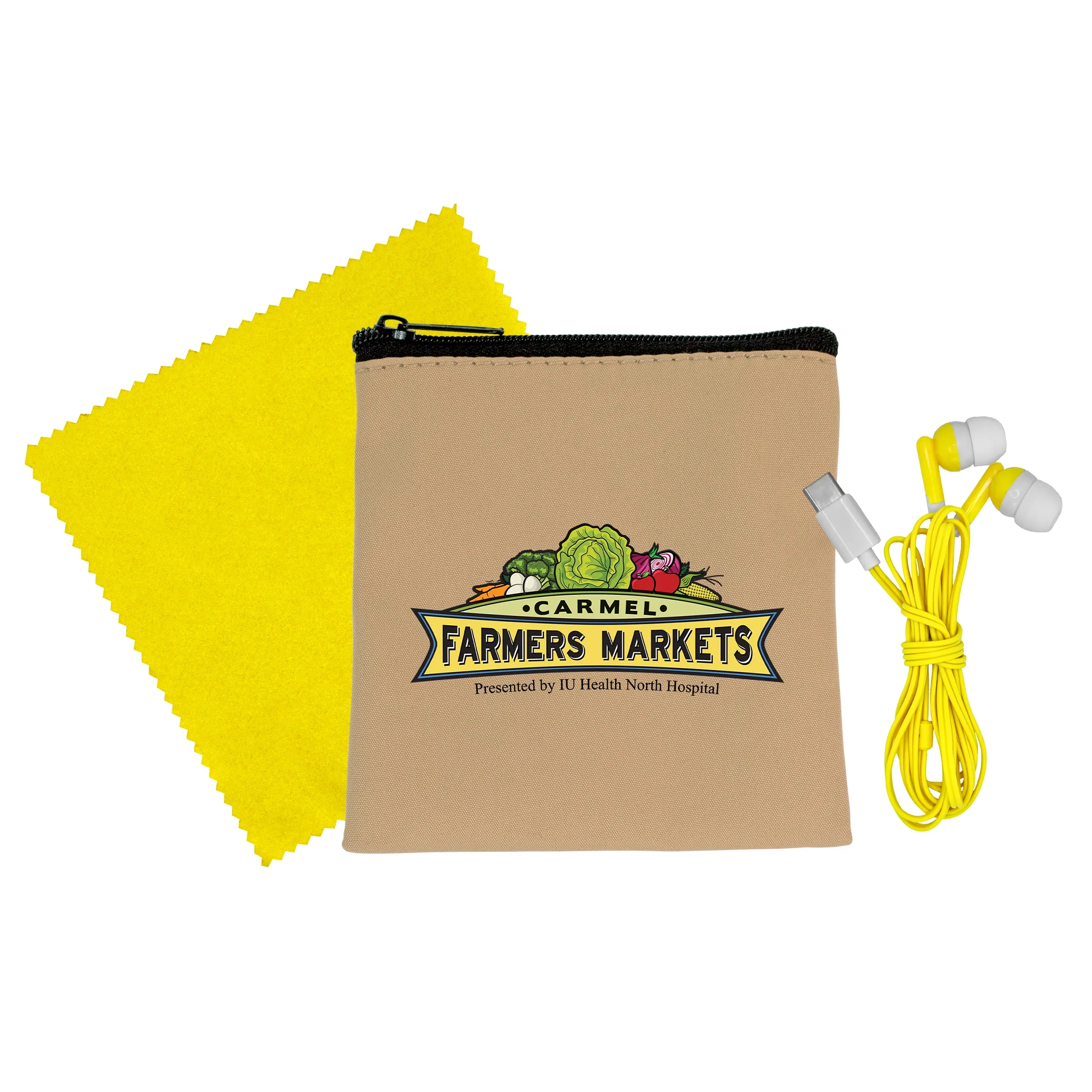 Executive Cloth & Ear Bud Set 9