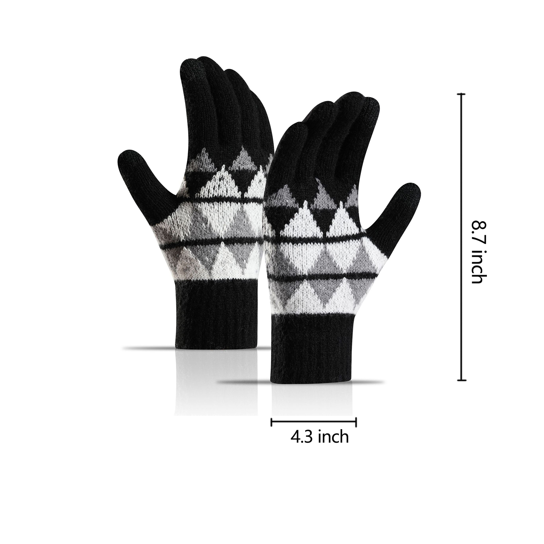 Anti-Slip Touch Screen Knit Glove 3