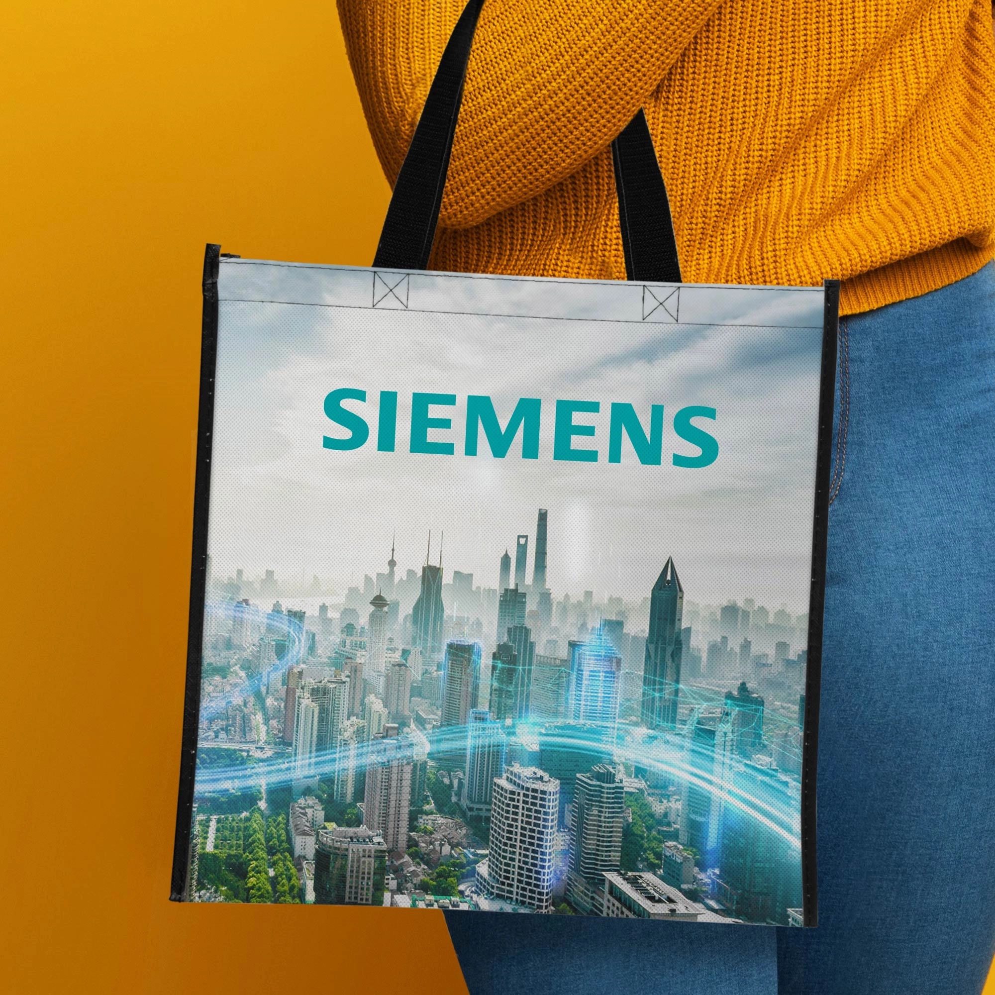 13" x 13" Laminated Full-Color Tote Bag 3