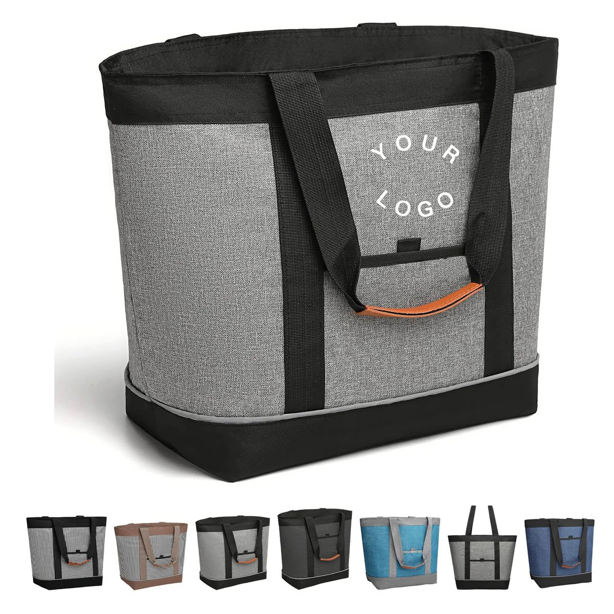 Insulated Cooler Tote With Waterproof Lining 9