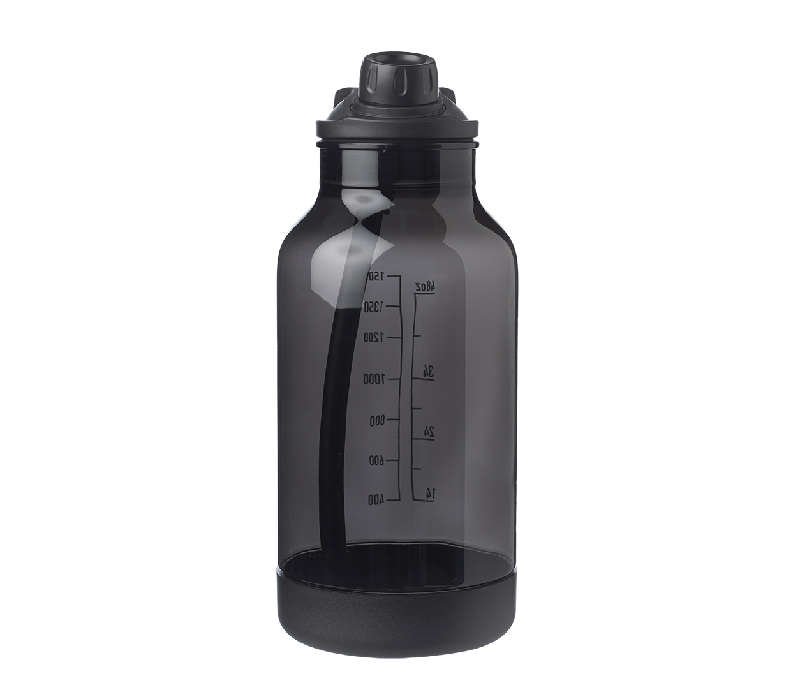 Sports Water Bottle with Straw & Capacity Marking, 64 oz. 3