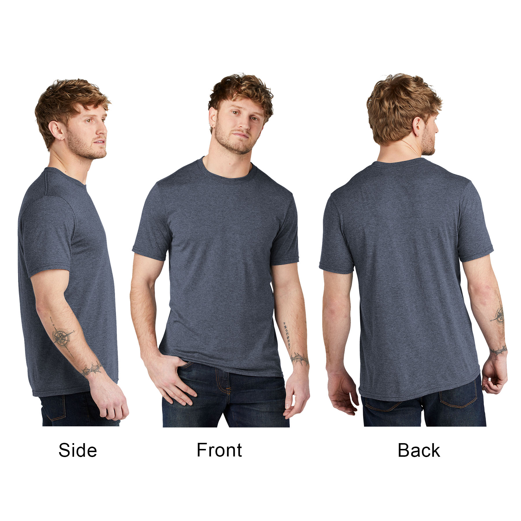 Made in USA Volunteer Knitwear Tri Tee 5