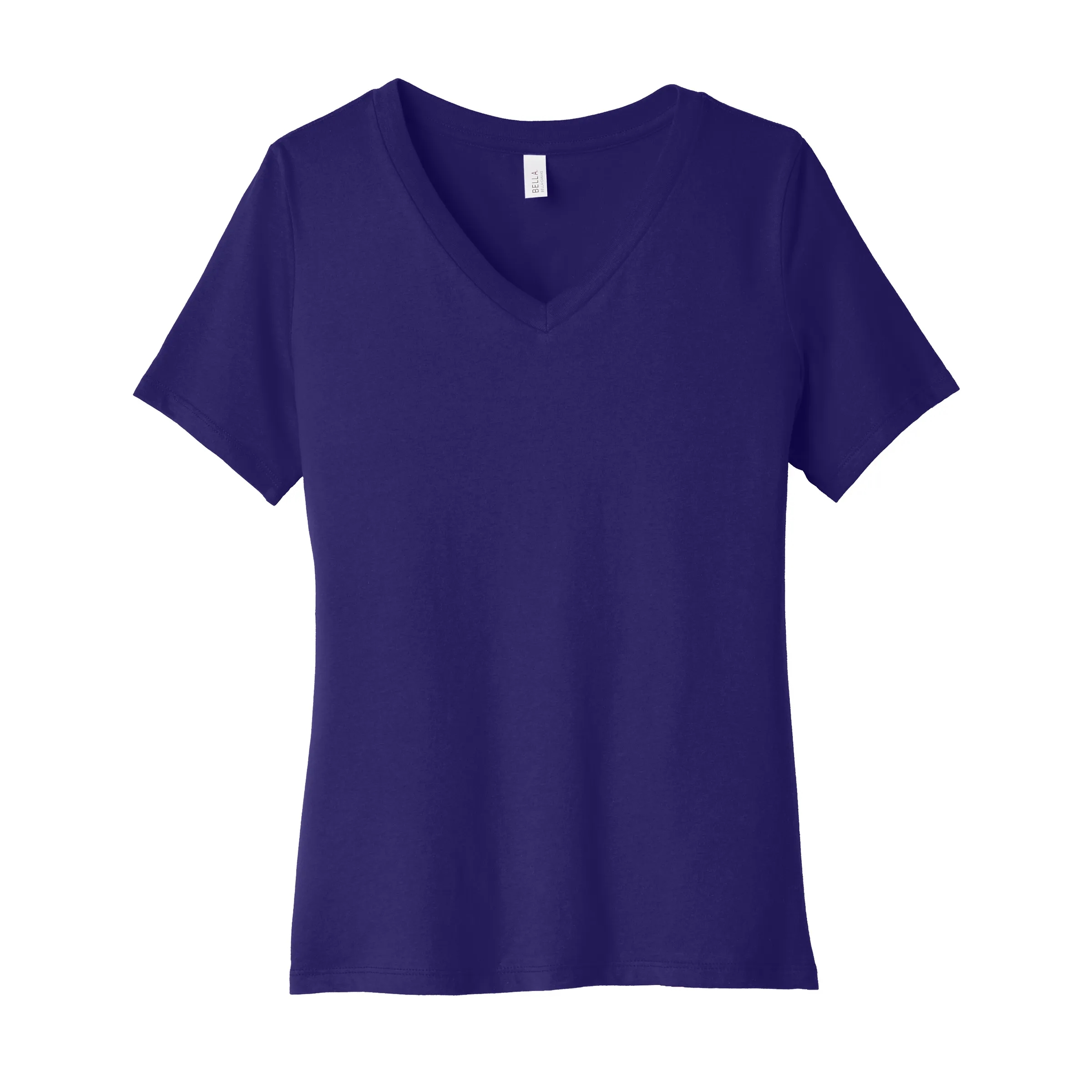 Bella+Canvas Ladies' Relaxed Jersey Short-Sleeve V-Neck 8