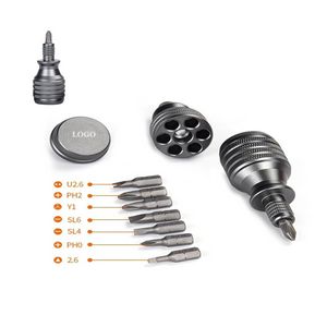 7-in-1 Multifunction Screwdriver Set with Concealed Bit Compartment 8