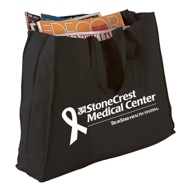 Canvas Gusset Tote Bag