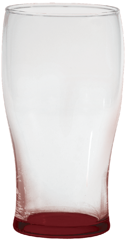 20 oz Large Pub Glass - Deep Etched 40