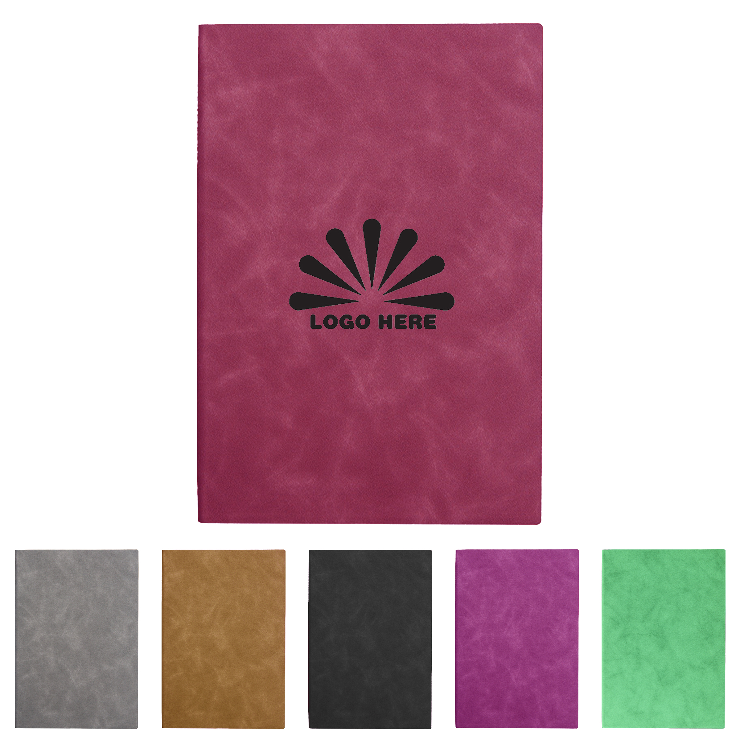 Elegant A5 Sheepskin Notebook with Custom Logo 2