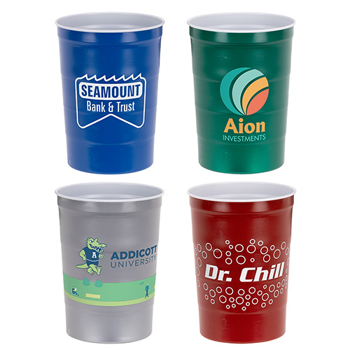 Halftime 16 oz USA-Made Steel Chill Cup 5