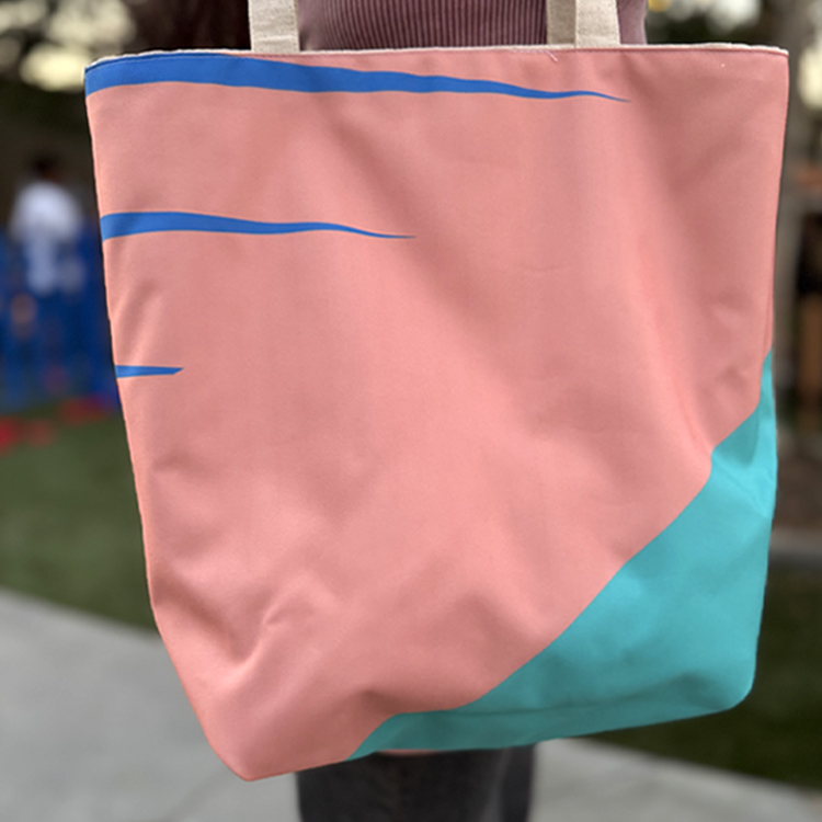 Reversible Colored Cotton Tote 40