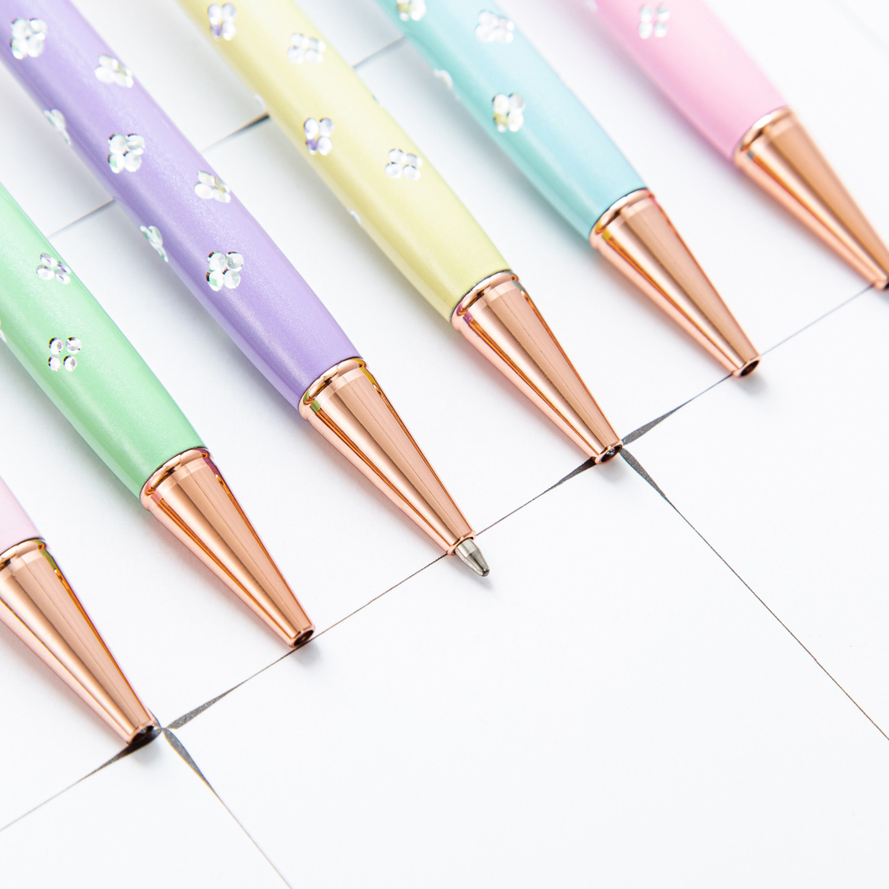 Flower Crystal Pen 4