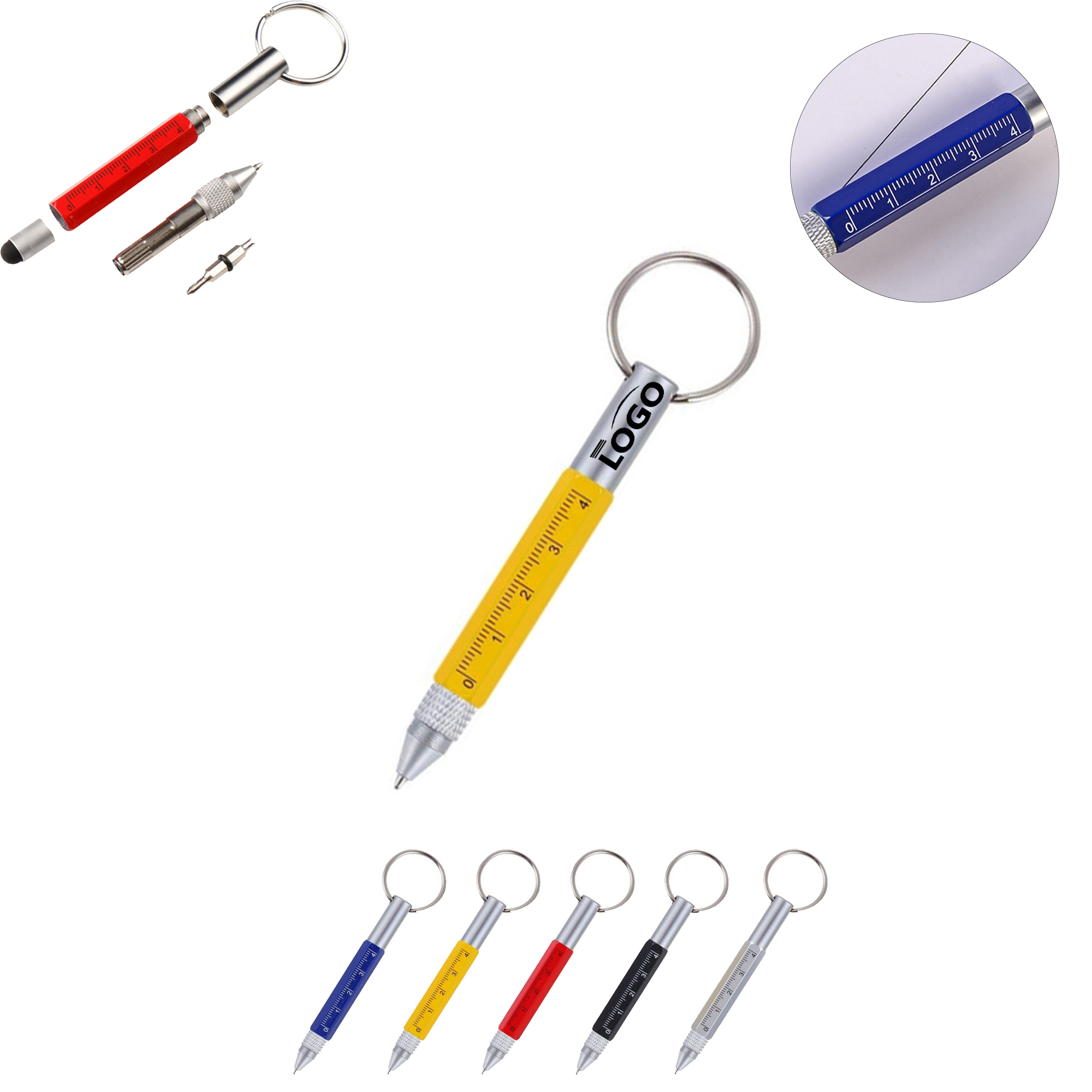 6 in 1 Multifunctional Tool Pen 3