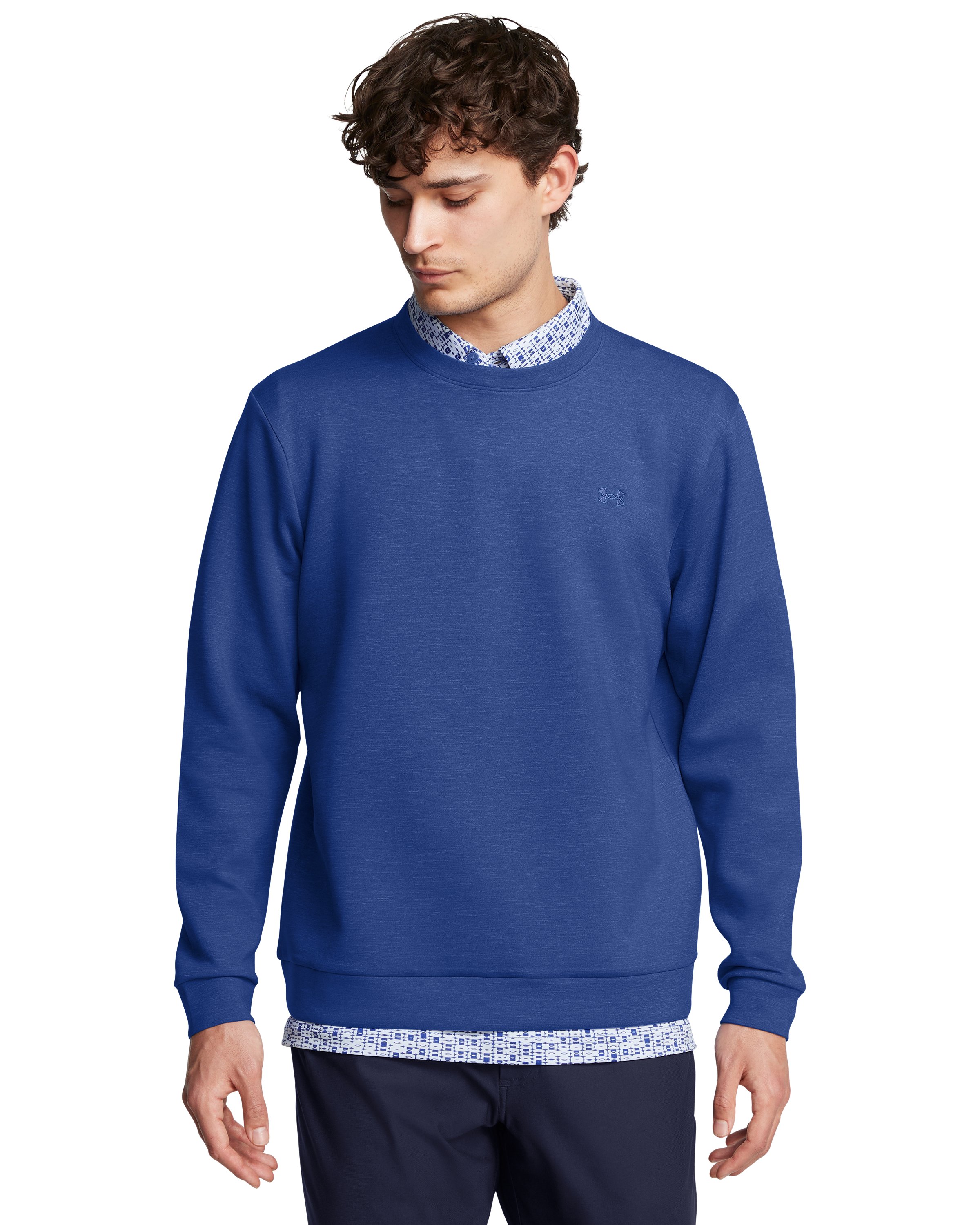 UA Drive Men's Midlayer Crew, custom hoodie or sweatshirt with logo imprint 4