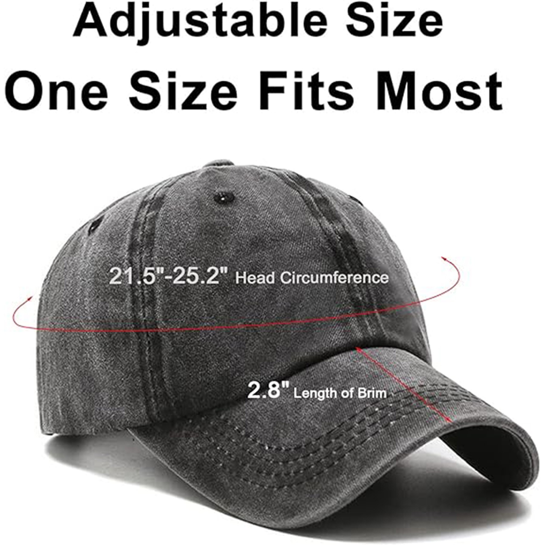 Profile Cotton Baseball Cap 6