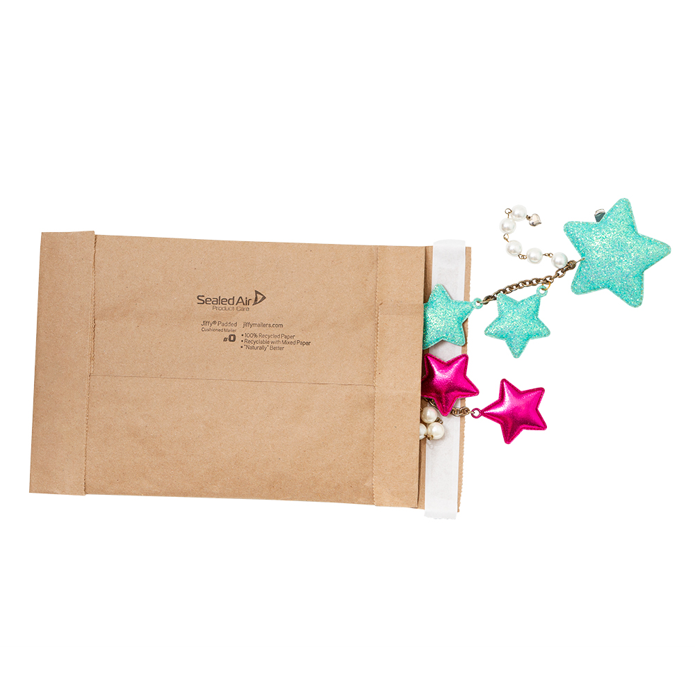 Natural Kraft Padded Mailer - 100% Recyclable, Biodegradable 3