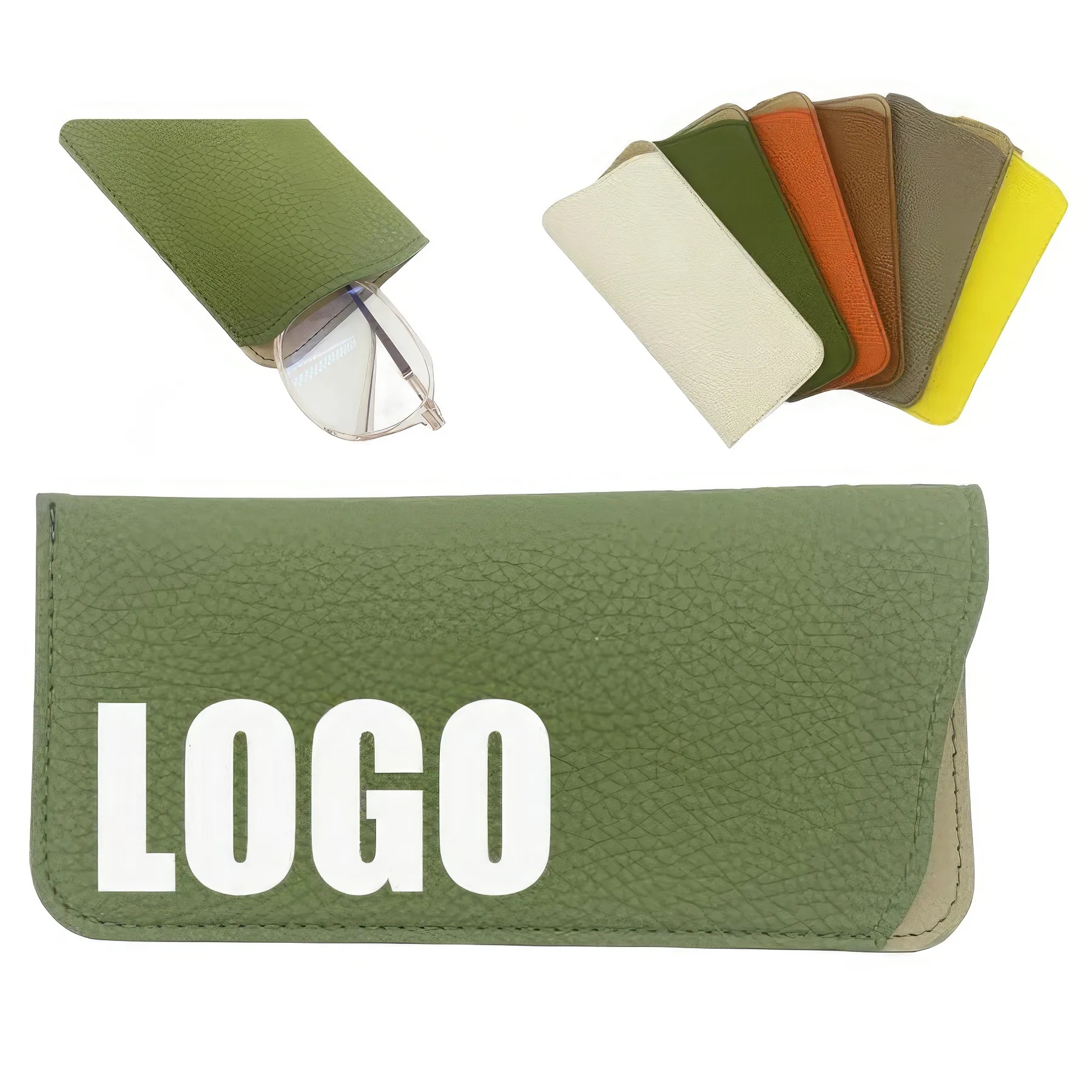 PU Leather Glasses Organizer Bag & Sunglasses Pouch Case 1
