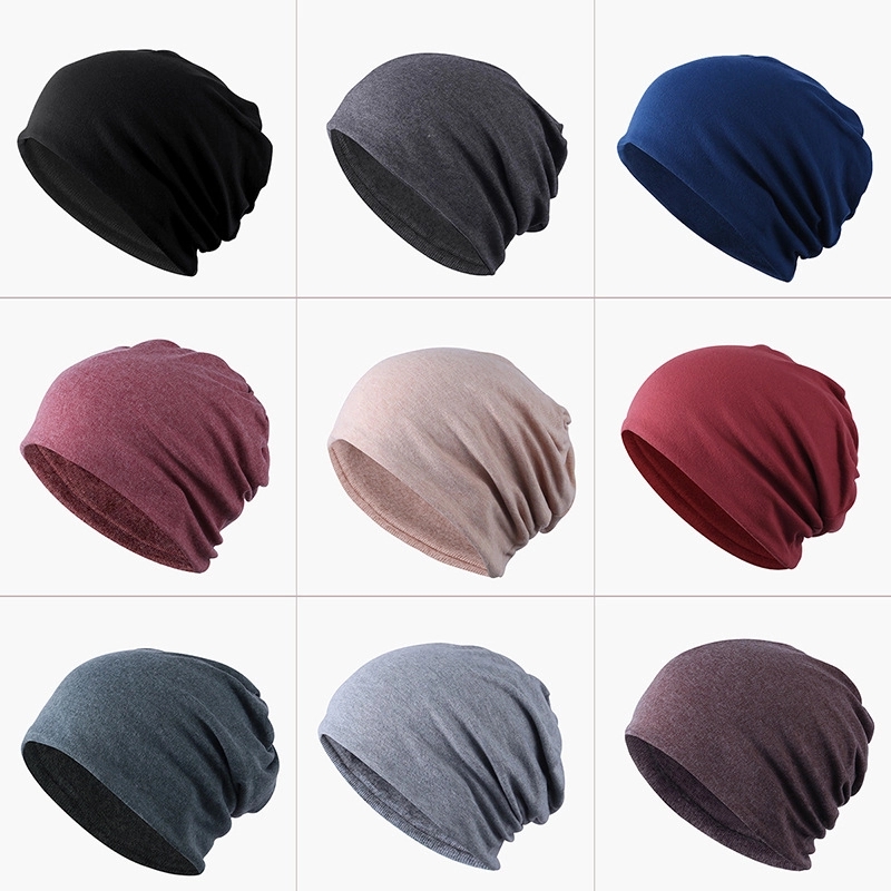 Autumn and winter plus velvet warm turban 2