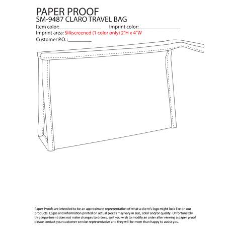 Claro Travel Bag 86