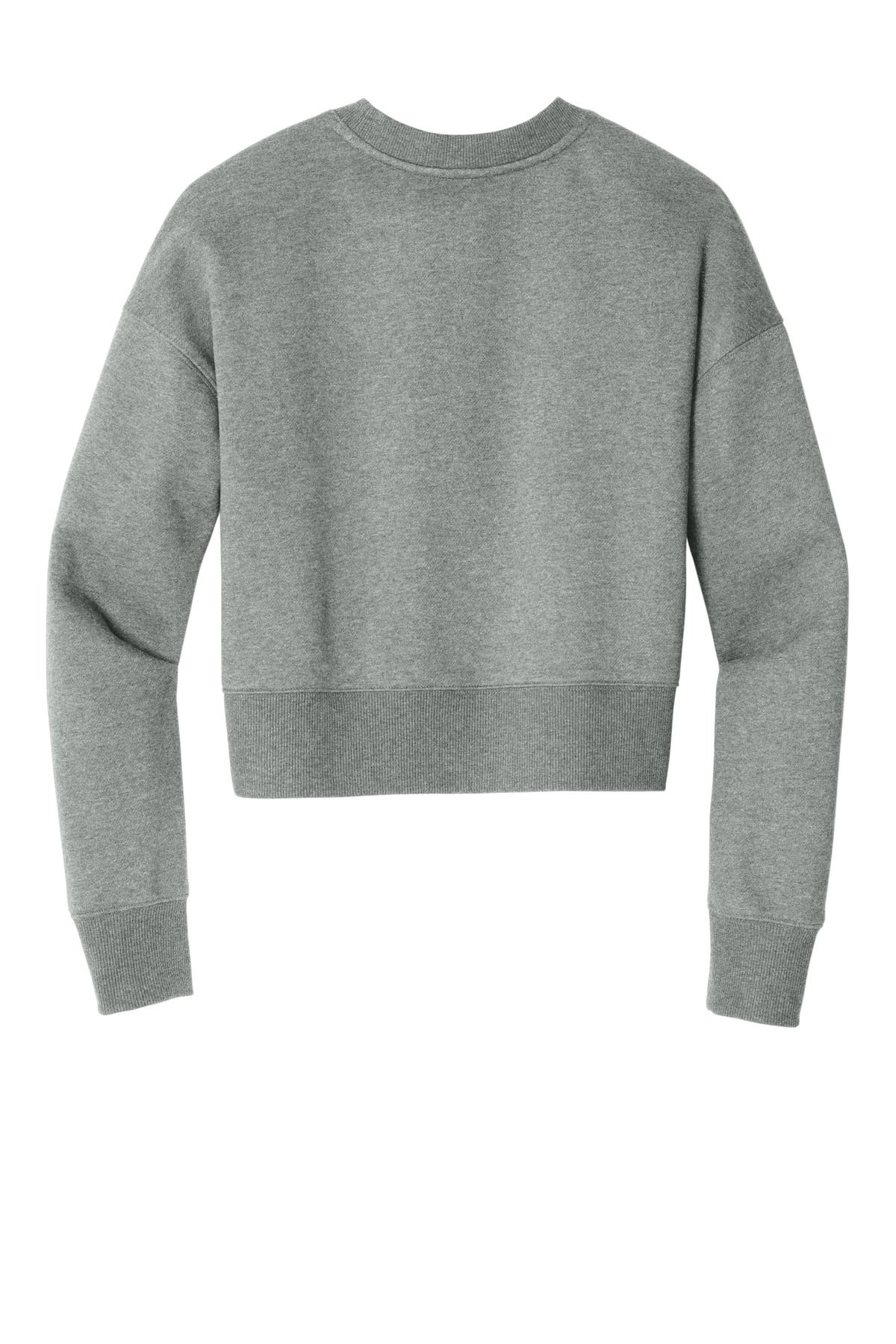 District Women's Perfect Weight Fleece Cropped Crew DT1105 36