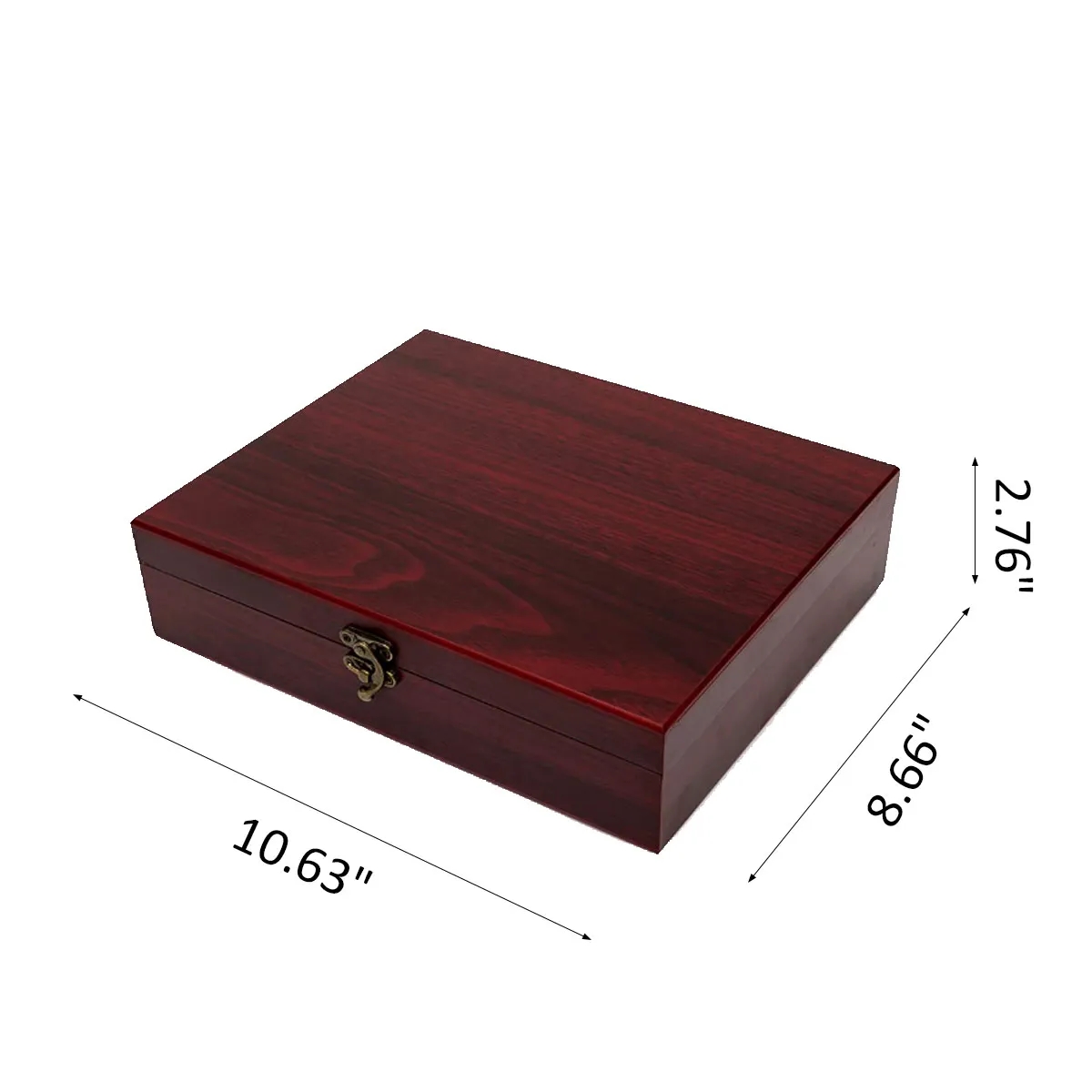 Elegant 9 Piece Set In Rosewood Box Wine Accessory Tool Kit 6