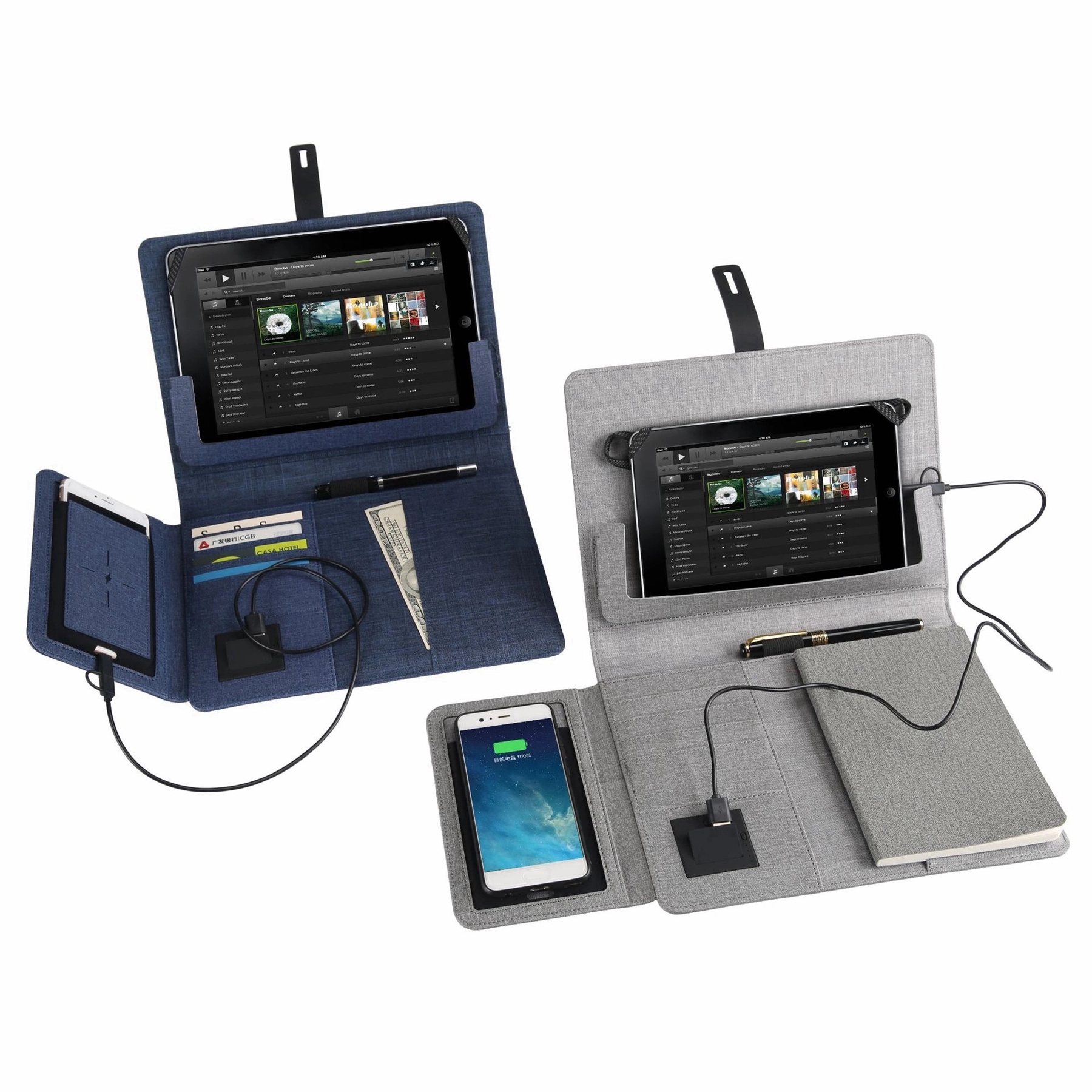 Multifunctional A5 Notebook with 6000 mAh Power Bank 13