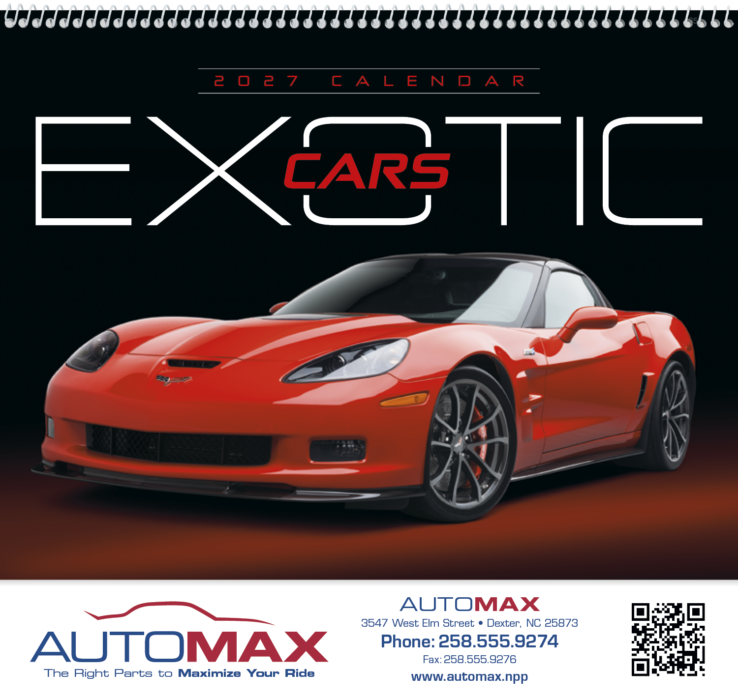 Triumph® Calendars Exotic Cars Calendar 79