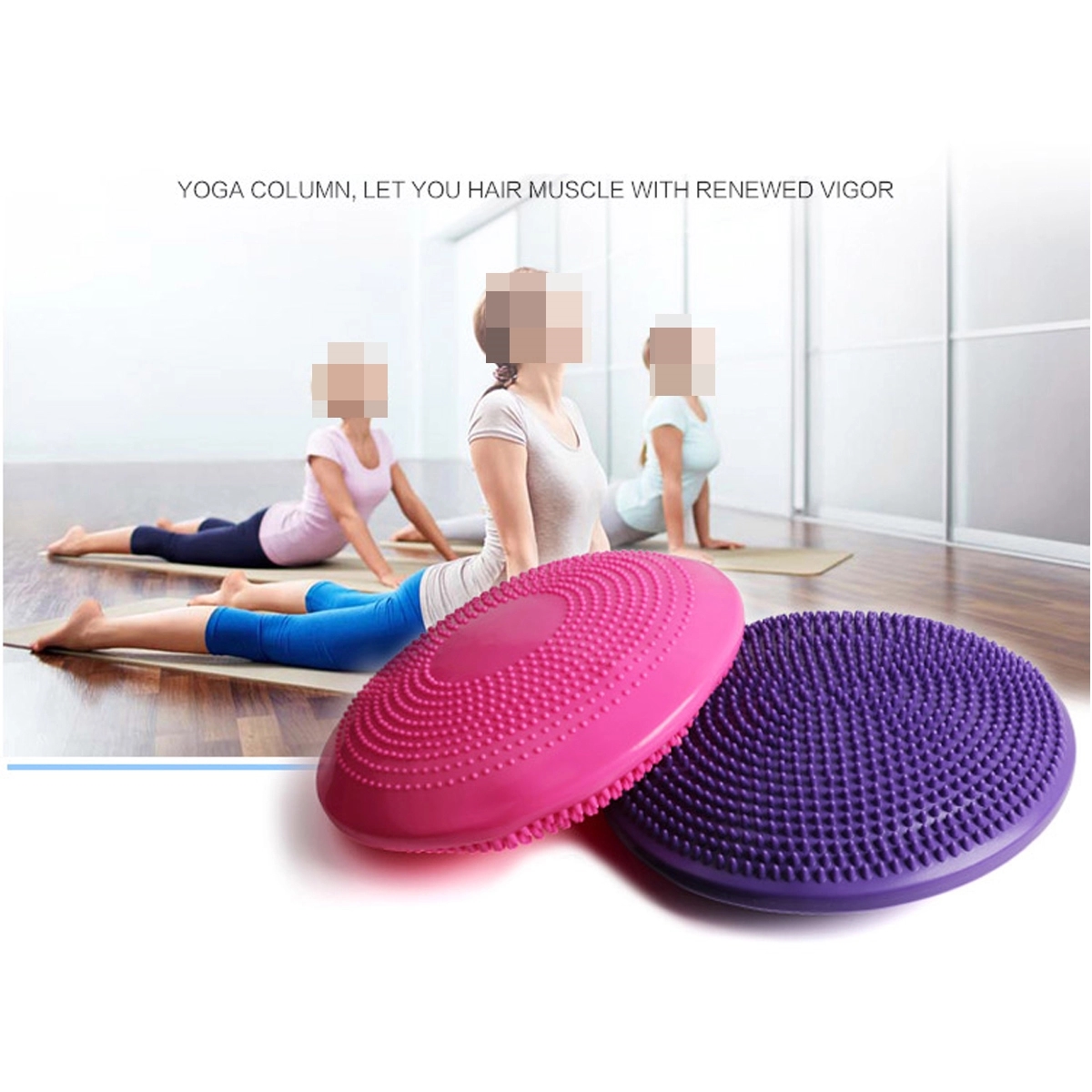Wobble Cushion Balance Disc Stability Trainer 4