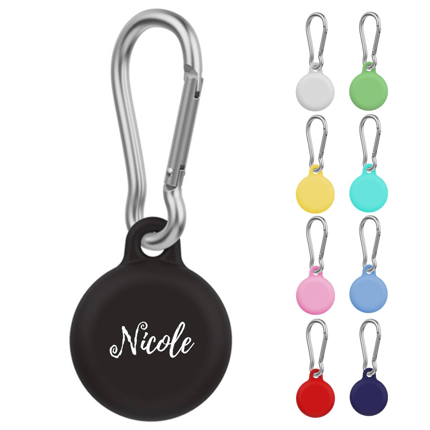 AirTag Secure Holder with Keychain 4