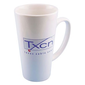 15 Oz. Java Ceramic Mug - White 2