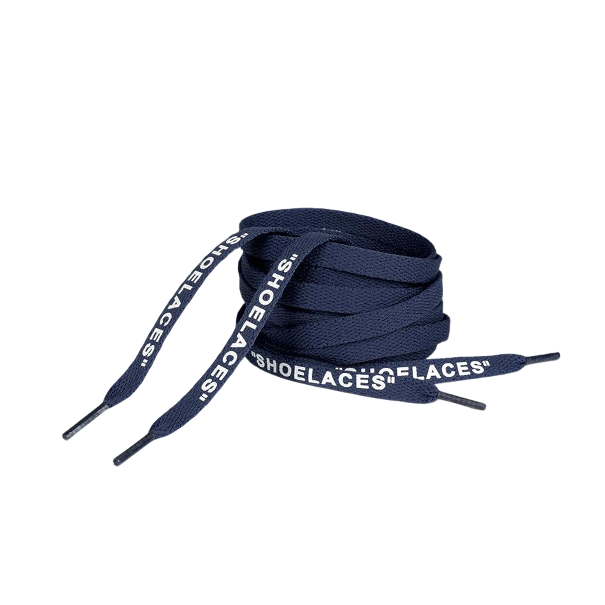 Polyester Cotton Shoelace Pair 63" Length 0.39" Width 3