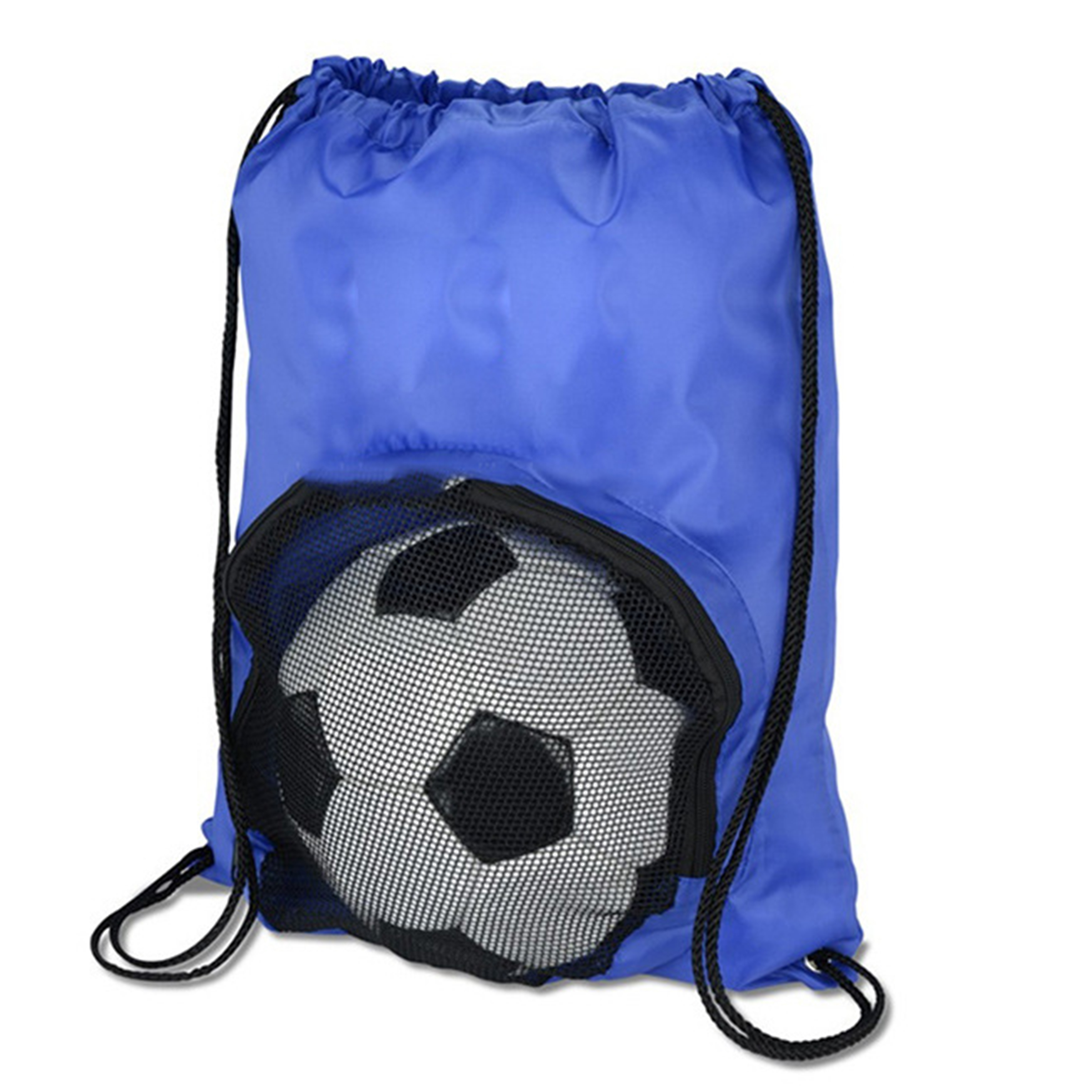 Polyester Large Capacity Double Shoulder Drawstring Bag 4