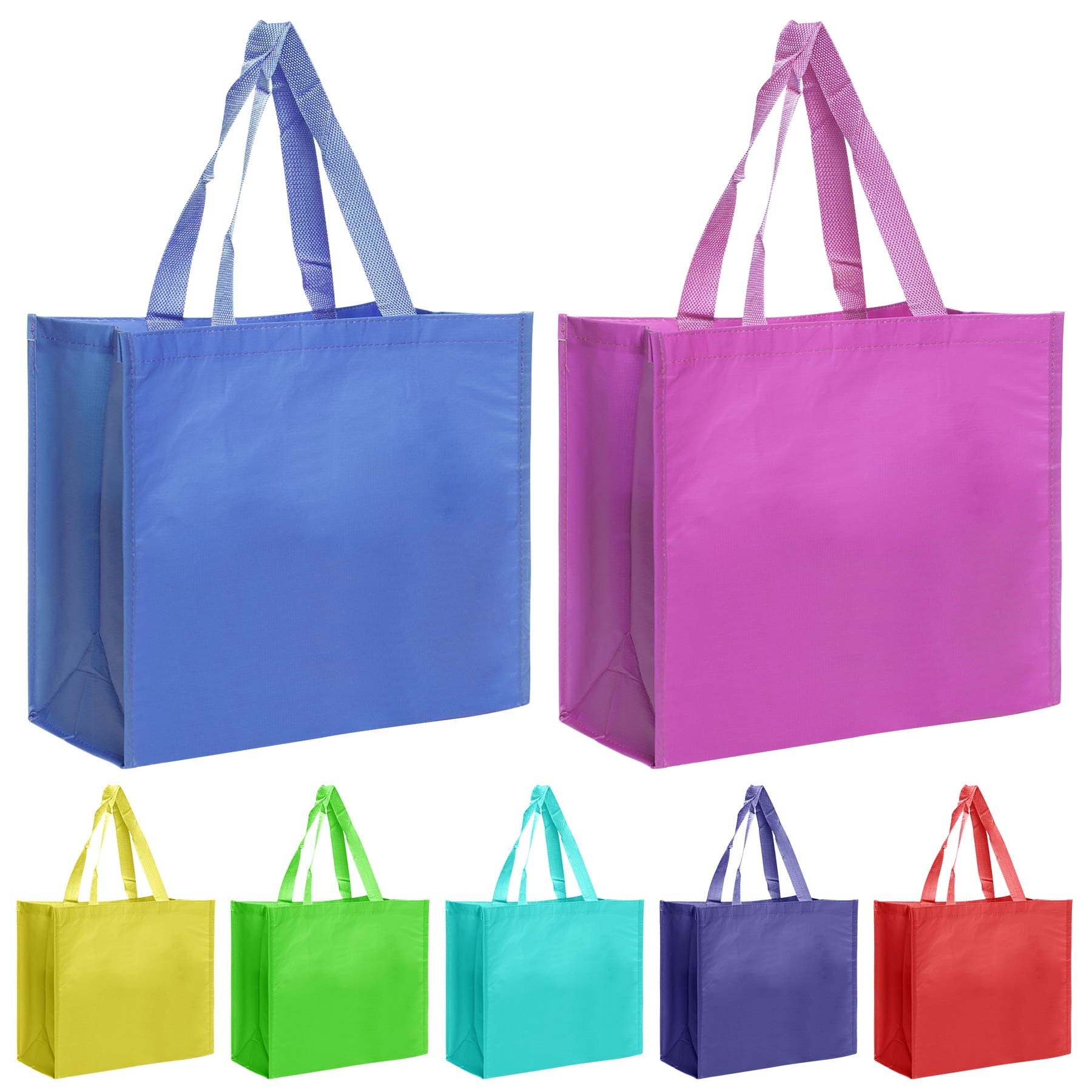 RPET Water Bottle Bag Laminated Grocery Bag 1