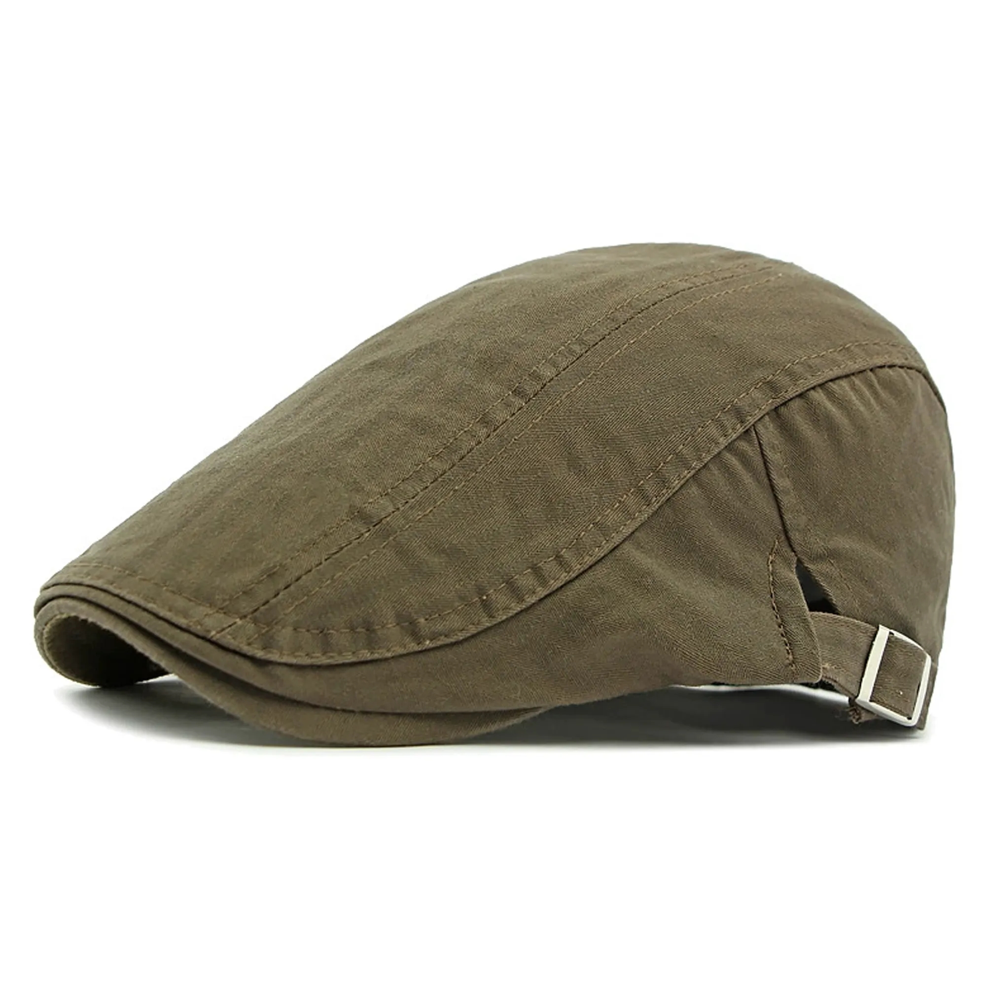 Cotton Flat Top Beret 11