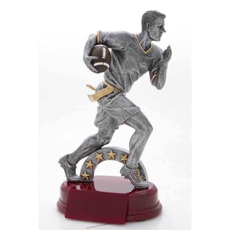 8-1/4" Flag Football Resin Figure 2