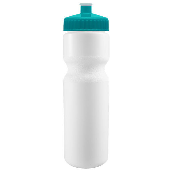 Cyclo-Cross 28oz Bike Bottle - White w/Push-Pull Lid 68