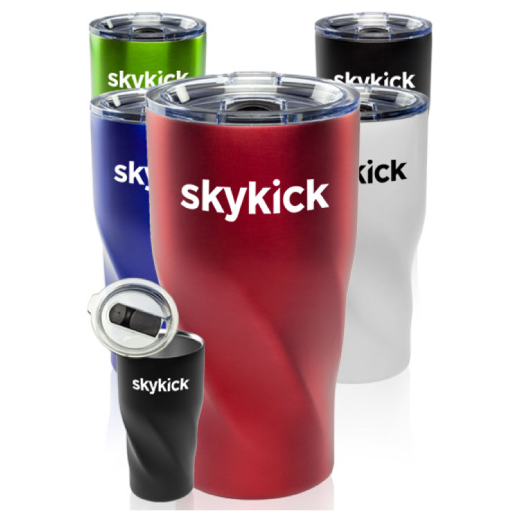 20 oz. Wavy Vacuum Travel Mug 5