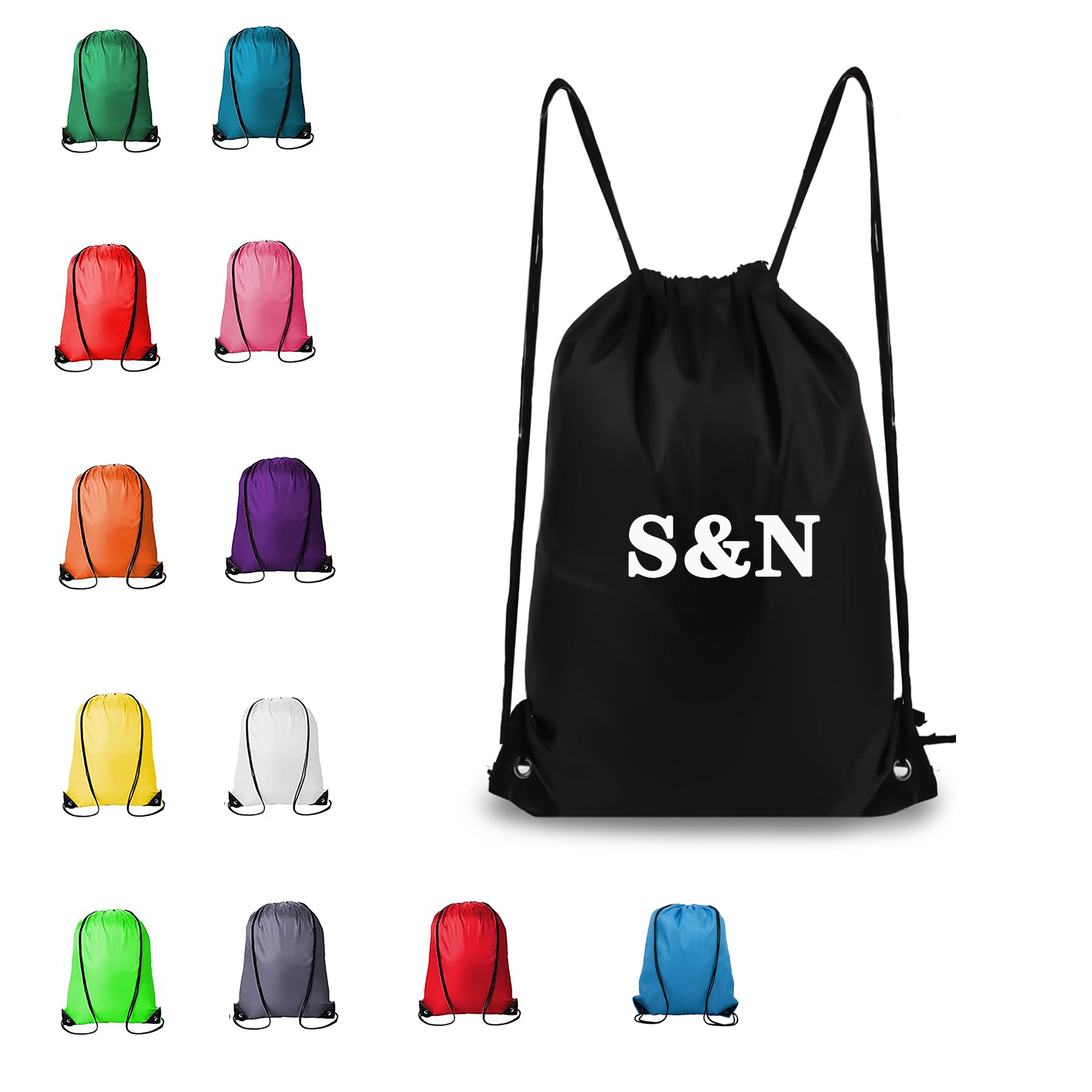 Premium Polyester Drawstring Bag 5