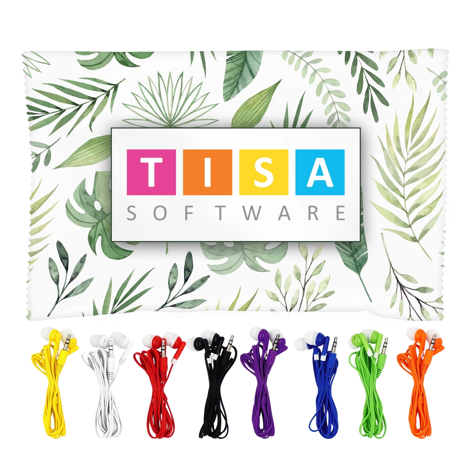 Leaf Wrapped Up Ear Bud Set