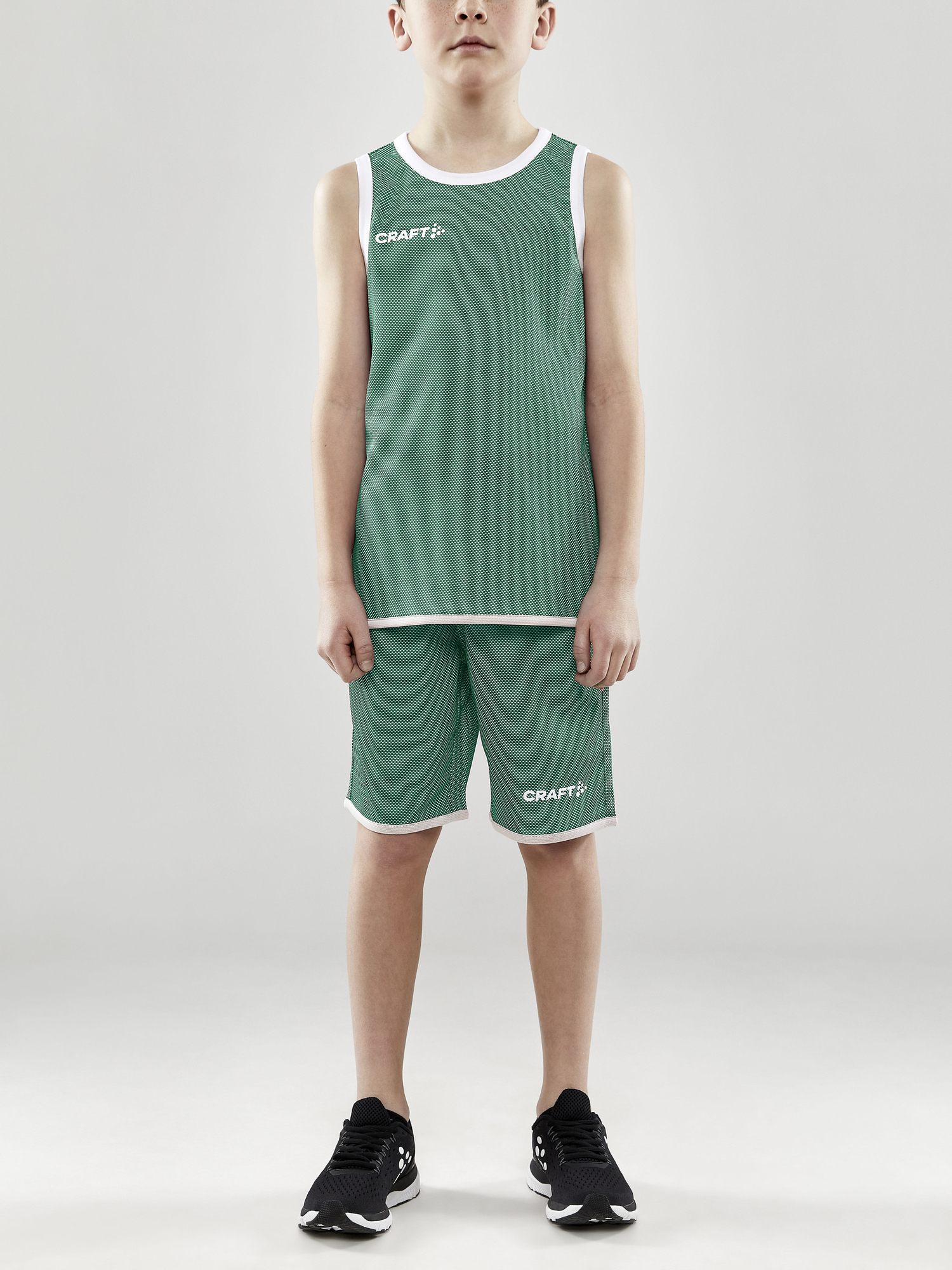 PROGRESS REVERSIBLE BASKET SHORTS JR 12