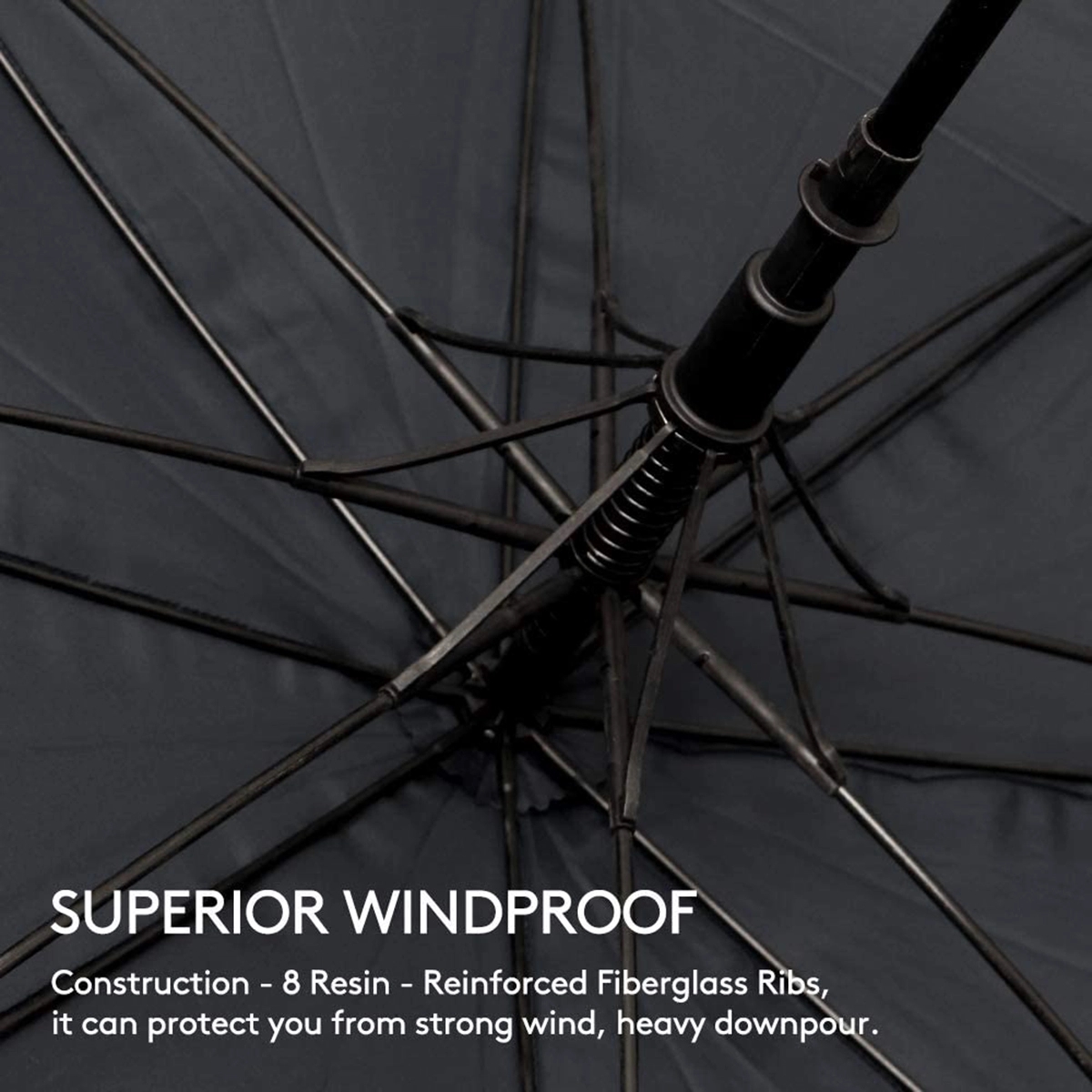 Automatic Open Double Canopy Umbrellas 4