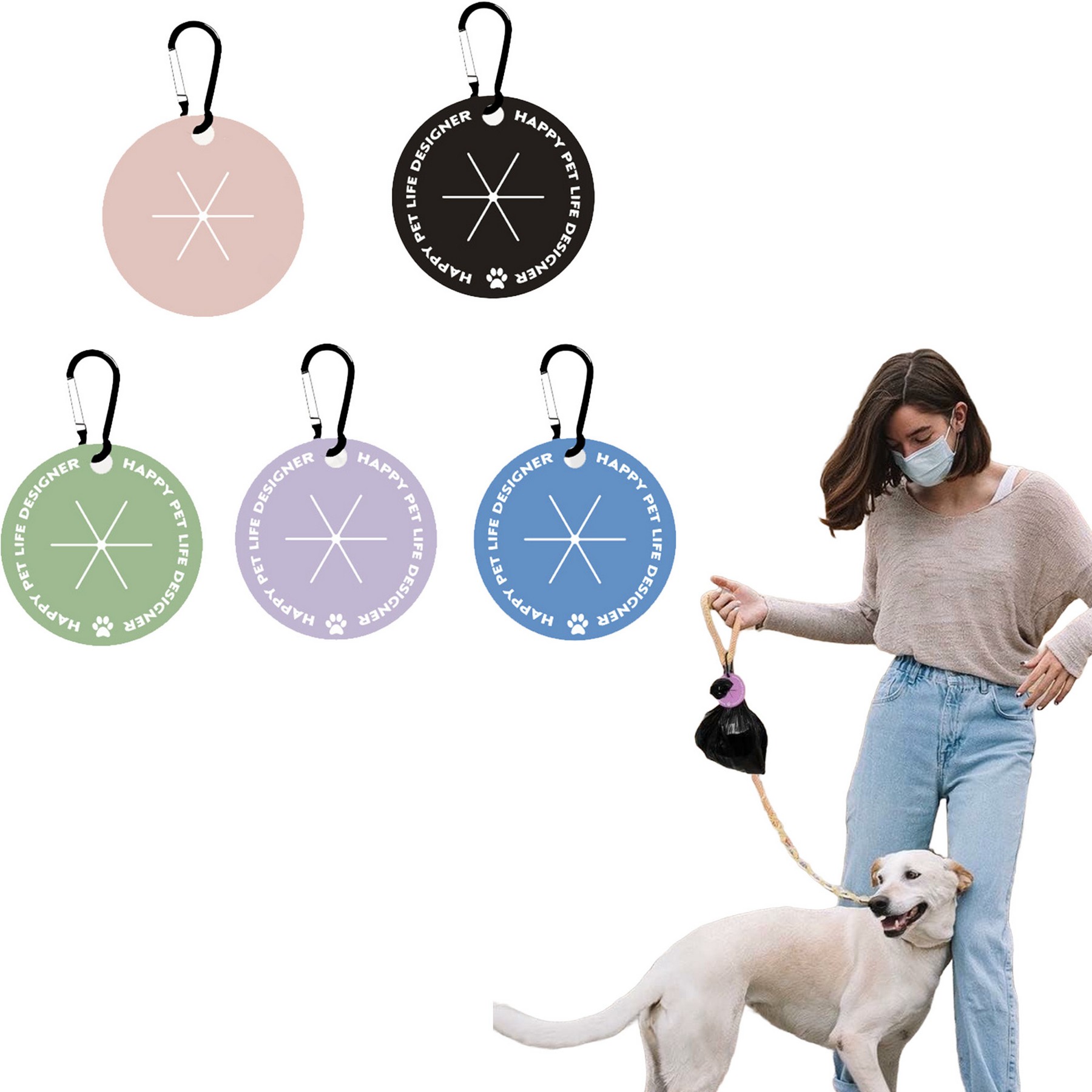 Hands-Free Poop Bag Holder 5