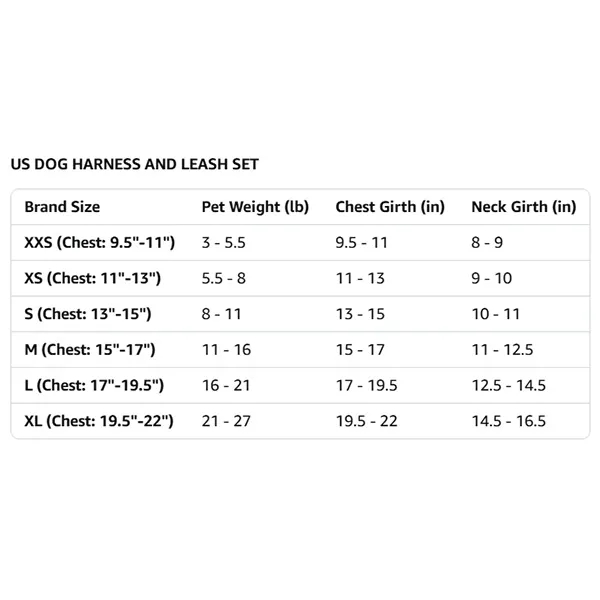 Pet Harness Lead 6