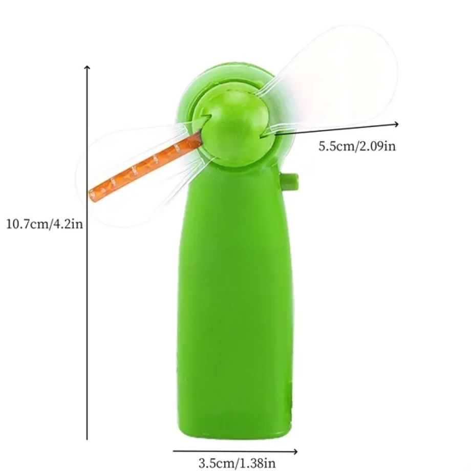 Mini Flash Message Fan with LED 2