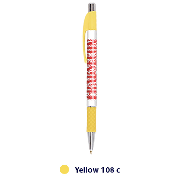 Top Flight Slim Plastic Pen (Full Color Imprint) 1