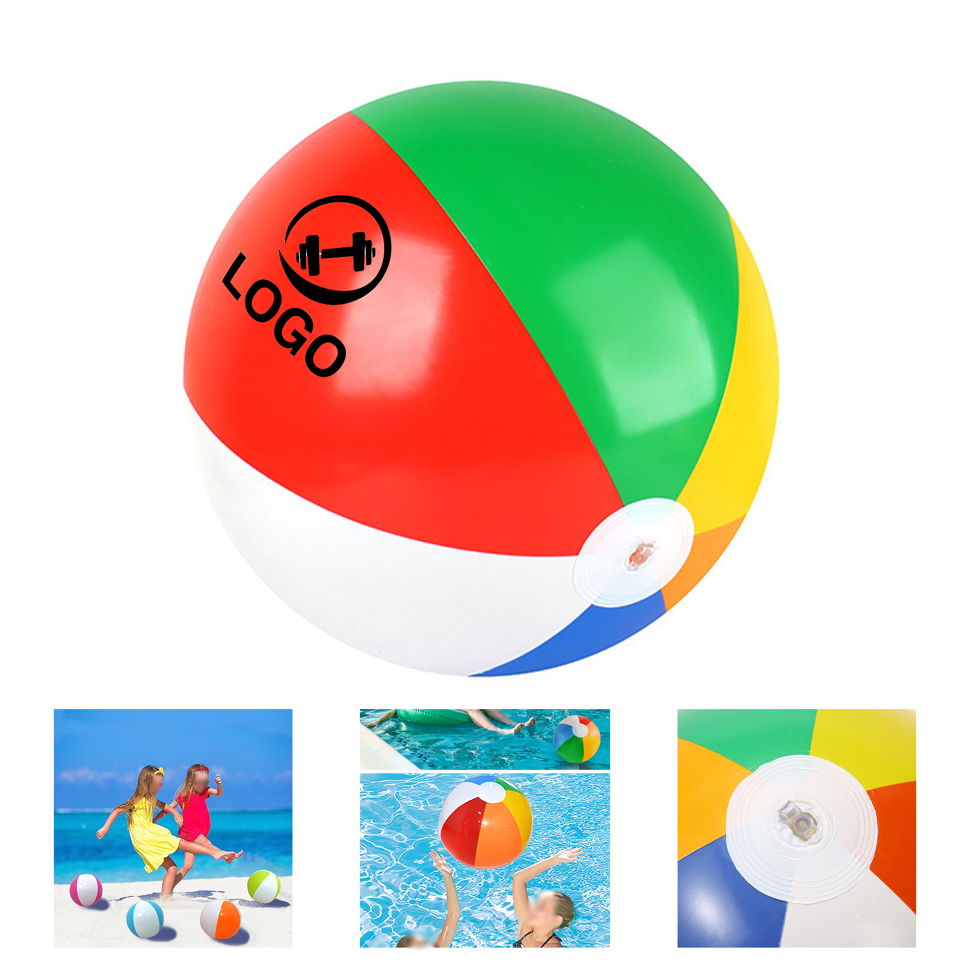 9" Inflatable Beach Balls 2