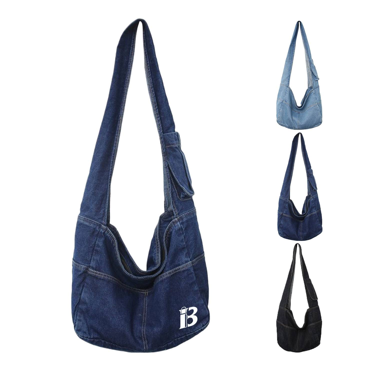 Denim Shoulder Bag 1